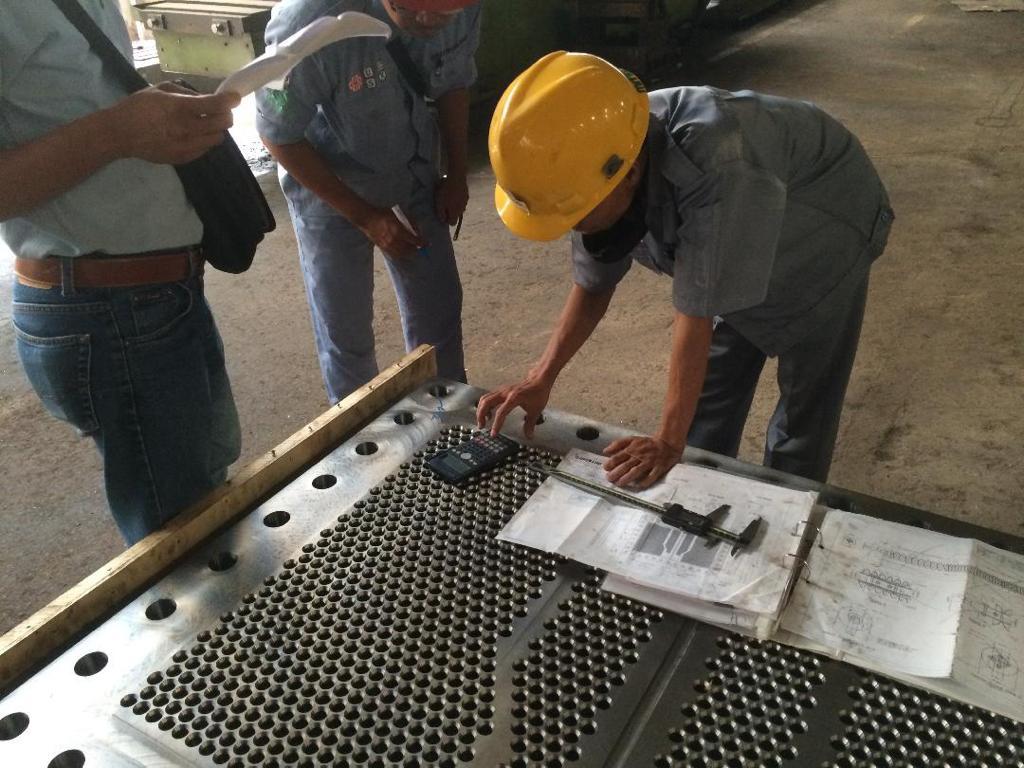 Jasa Fabrikasi Tube Sheet